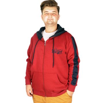 Mode XL 21504 Bordo Erkek Sweatshirt