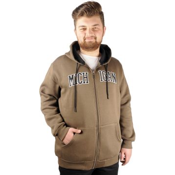 Mode XL 21519 Haki Erkek Sweatshirt