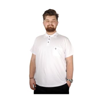 Mode XL 21557 Sup Basic Beyaz Erkek T-shirt