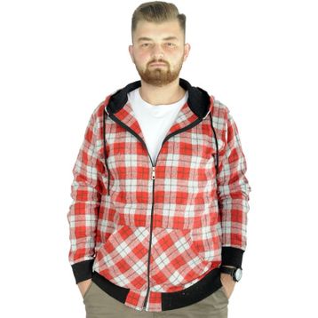 Mode XL 21574 Bordo Erkek Sweatshirt