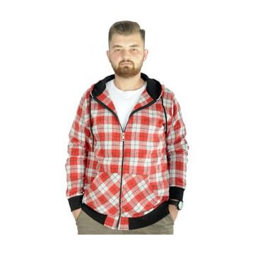 Mode XL 21574 Bordo Erkek Sweatshirt