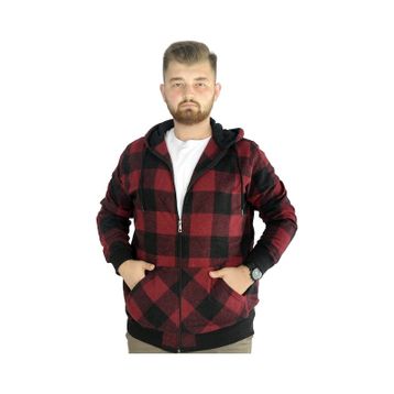 Mode XL 21574 Vişne Erkek Sweatshirt