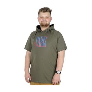 Mode XL 22174 Paris Haki Erkek T-shirt