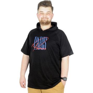Mode XL 22174 Paris Siyah Erkek T-shirt