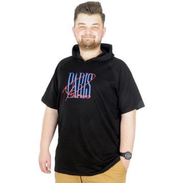 Mode XL 22174 Paris Siyah Erkek T-shirt