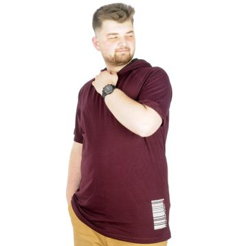 Mode XL 22178 Barcode Mürdüm Erkek T-shirt
