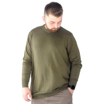 Mode XL 22207 Haki Erkek Kazak