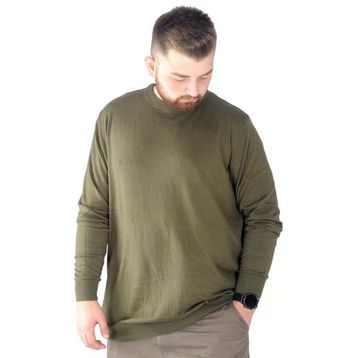 Mode XL 22207 Haki Erkek Kazak