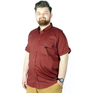 Mode XL 22363 Mürdüm Erkek Gömlek