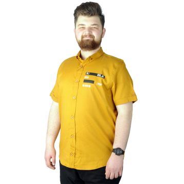 Mode XL 22365 Hardal Erkek Gömlek