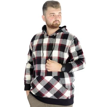 Mode XL 22528 Bordo Erkek Sweatshirt