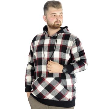 Mode XL 22528 Bordo Erkek Sweatshirt