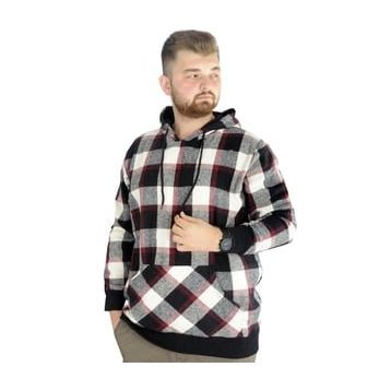 Mode XL 22528 Bordo Erkek Sweatshirt