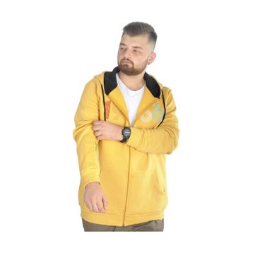 Mode XL 22537 Hardal Erkek Sweatshirt