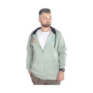 Mode XL 22537 Su Yeşili Erkek Sweatshirt