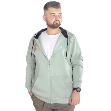 Mode XL 22537 Su Yeşili Erkek Sweatshirt