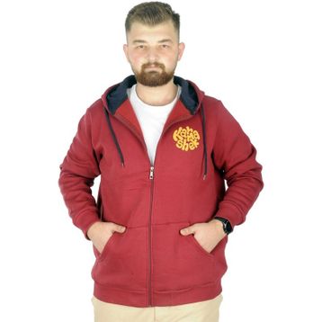 Mode XL 22538 Bordo Erkek Sweatshirt