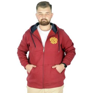 Mode XL 22538 Bordo Erkek Sweatshirt