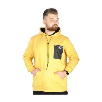 Mode XL 22540 Hardal Erkek Sweatshirt