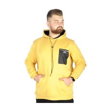 Mode XL 22540 Hardal Erkek Sweatshirt