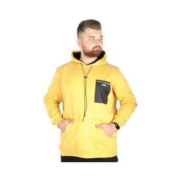 Mode XL 22540 Hardal Erkek Sweatshirt