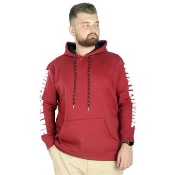 Mode XL 22541 Bordo Erkek Sweatshirt