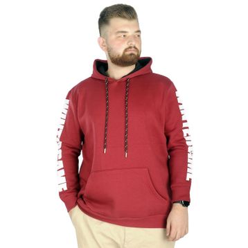 Mode XL 22541 Bordo Erkek Sweatshirt