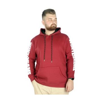 Mode XL 22541 Bordo Erkek Sweatshirt