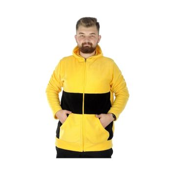 Mode XL 22554 Hardal Erkek Hırka