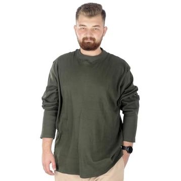 Mode XL 22558 Haki Erkek Kazak