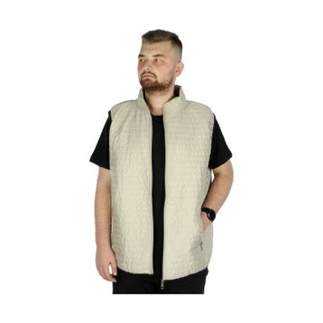 Mode XL 22601 Gri Kapitone Erkek Yelek