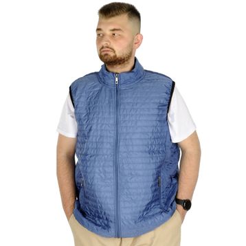 Mode XL 22601 Mavi Kapitone Erkek Yelek
