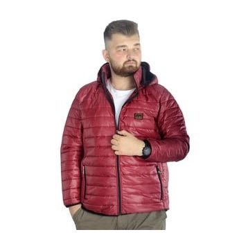 Mode XL 22602 Bordo Kapitone Erkek Mont