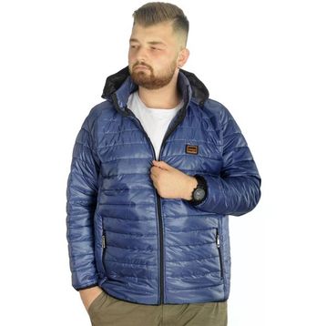 Mode XL 22602 İndigo Kapitone Erkek Mont