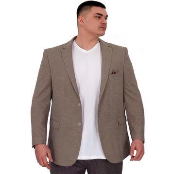 Mode XL 23028 Britanya Vizon Blazer Erkek Ceket