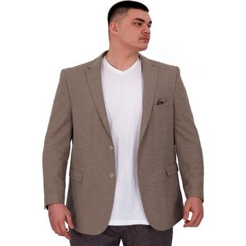 Mode XL 23028 Britanya Vizon Blazer Erkek Ceket