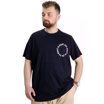 Mode XL 23151 What Is Lacivert Erkek T-Shirt
