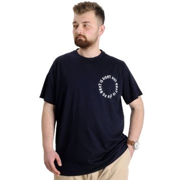 Mode XL 23151 What Is Lacivert Erkek T-Shirt
