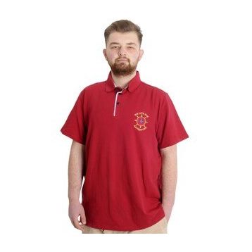 Mode XL 23323 Bordo Erkek T-shirt