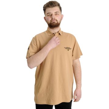 Mode XL 23337 Bej Erkek T-shirt