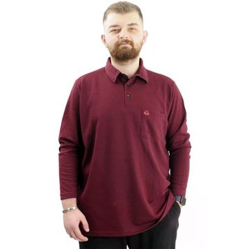Mode XL 23449 Waffle Bordo Erkek Sweatshirt