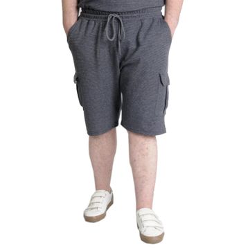 Mode XL 23500 Waffle Antramelanj Kargo Cep Erkek Şort