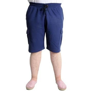Mode XL 23500 Waffle İndigo Kargo Cep Erkek Şort