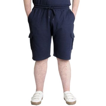 Mode XL 23500 Waffle Lacivert Kargo Cep Erkek Şort
