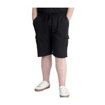 Mode XL 23500 Waffle Siyah Kargo Cep Erkek Şort