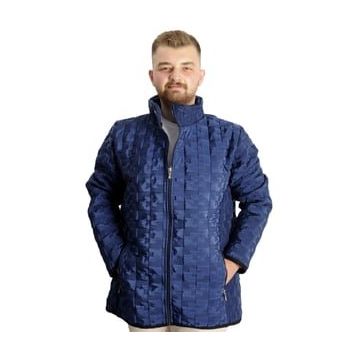 Mode XL 23623 İndigo Kapitone Erkek Mont