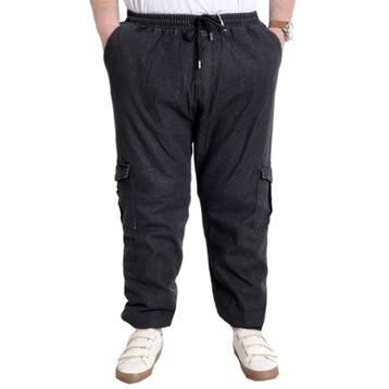Mode XL 23919 Chief Blue Siyah Lastikli Erkek Kot Pantolon