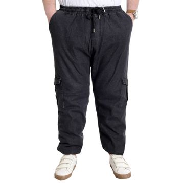Mode XL 23919 Chief Blue Siyah Lastikli Erkek Kot Pantolon