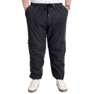 Mode XL 23919 Chief Blue Siyah Lastikli Erkek Kot Pantolon