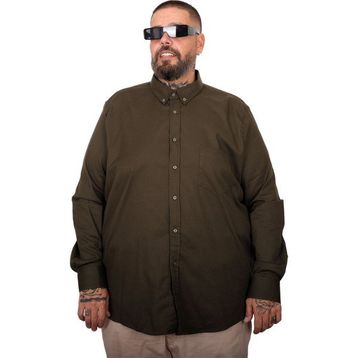 Mode XL 25604 Haki Cepli Gabardin Erkek Gömlek